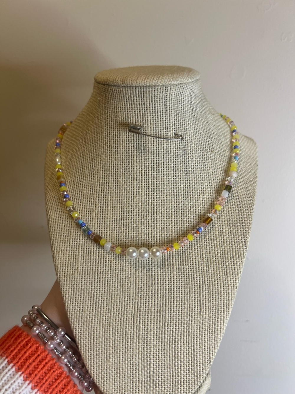 #34. Handmade Choker Necklace - Picture 3 of 4